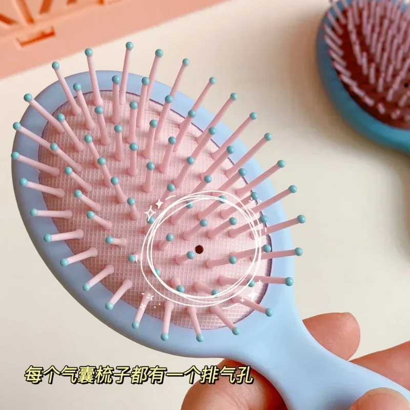 Kids Hair Comb Baby Boys Girls Cute Cartoon Hair Comb Hair Brush Child Portable Anti-static Comfortable Head Massager Combs