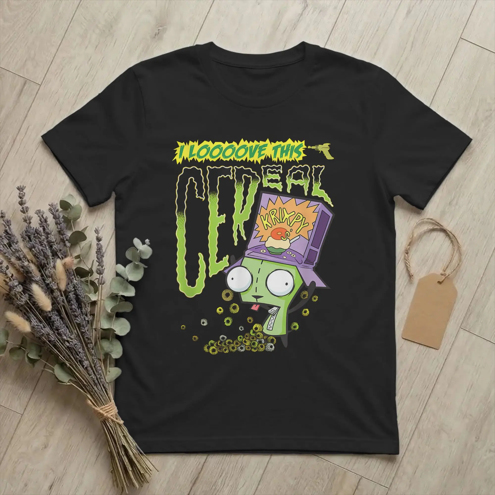 Leisure Alien Invaders Zims T-Shirts for Men Women Round Collar 100% Cotton T Shirt  Short Sleeve Tees Classic Tops