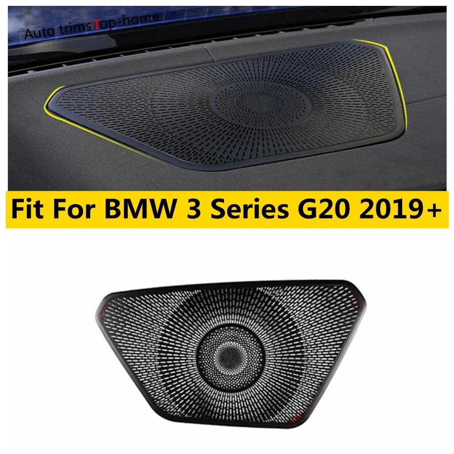 

Center Stereo Speaker Audio Loudspeaker Sound Decoration Frame Cover Trim Fit For BMW 3 Series G20 2019 - 2024 Car Accessories