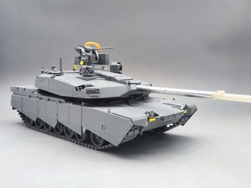 1/35 Unassembled Plastic Military Armor Model Kit Amusing Hobby 35A054 M1 Abrams X US Next Generation Main Battle Tank Tech Demo