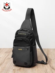 Volunteer Shoulder Bag for Men 2023 New Trendy Light Weight Phone Versatile Commuter High Quality Casual Crossbody Bags 1698-19