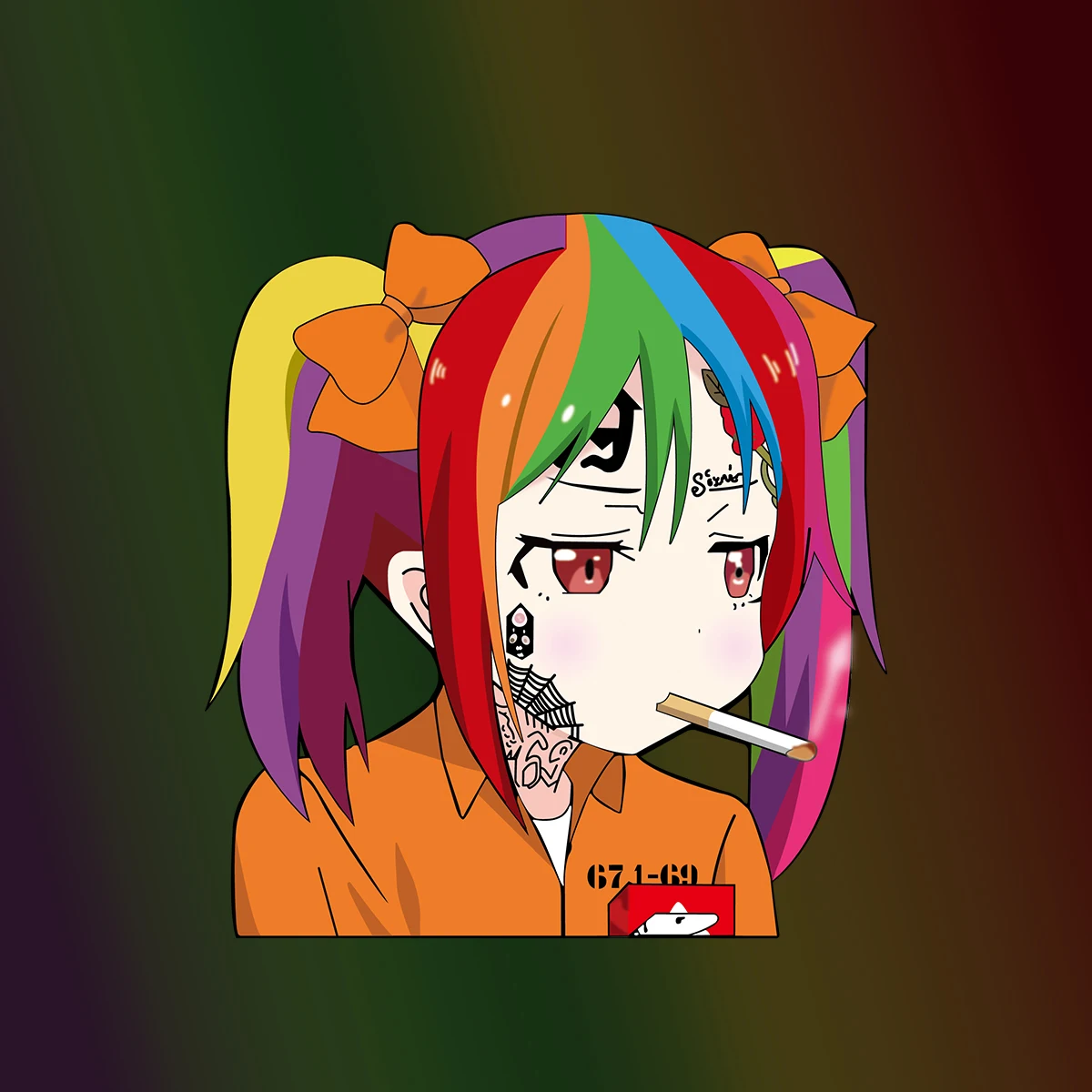 

Pull Cool Girl JDM Cartoon Accessories Auto Car body Window Windshield Motorcycle box Skateboard Laptop Graffiti Decal Stickers