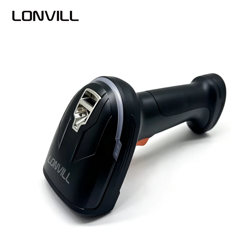 LONVILL USB 3.0 RS232 Virtual COM Port Industrial Wall-mounted Barcode Scanning Gun for Large Warehouse Inventory