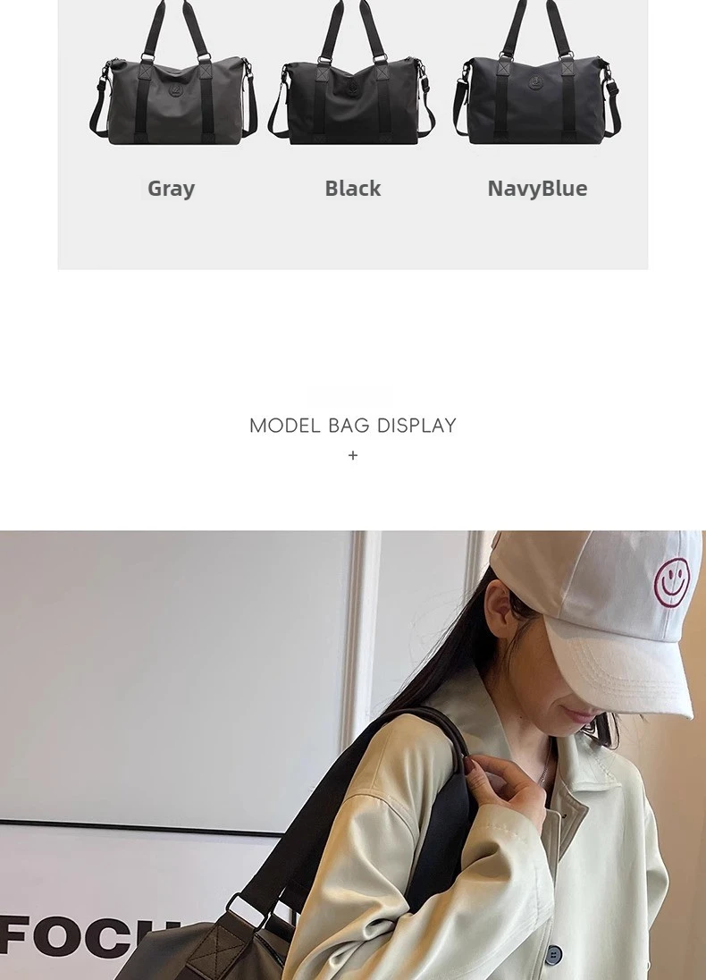 Reisetasche Damen Kurzstrecken-Leichtgewicht-Reisetasche mit Großer Kapazität Herren Business-Reisetasche Sport-Fitness-Rucksack – Detail 4