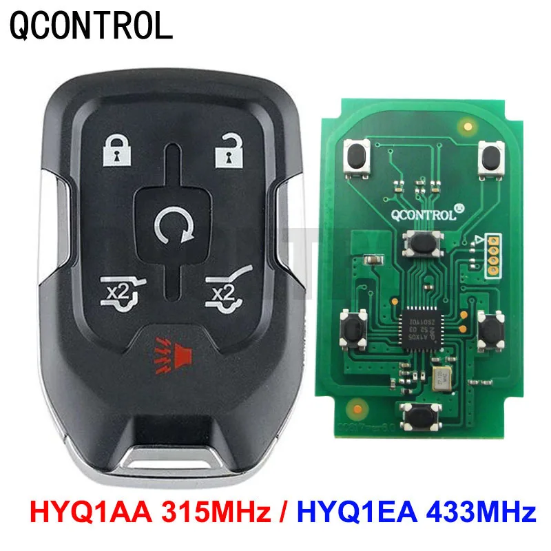 

QCONTROL Remote Key for GMC Yukon XL DenAlibaba for 13508280 13580804 13508278Chevrolet Suburban Tahoe 2015. 2019 FCC ID: HYQ1A