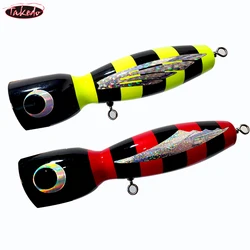Takedo señuelo madera flotante Swimbait Topwater Wobbler lucio atún