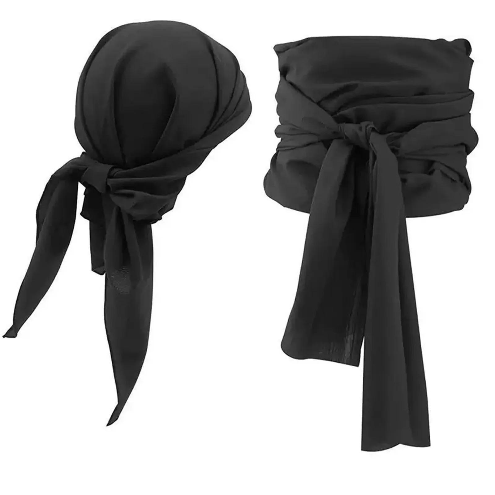 1Pc Unisex Women Men Halloween Pirate Cosplay Costume Accessories Medieval Headscarf And Sash Belt Set for Themes Party Cosplay