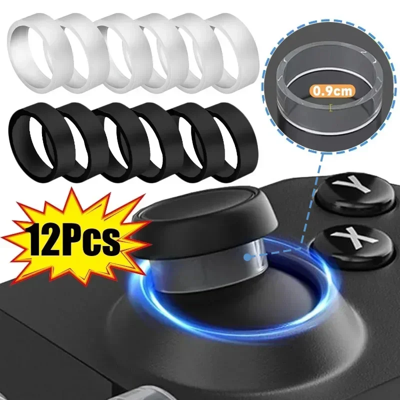 Game Joystick Protective Invisible Elastic Rubber Anti-Wear Protector Ring for Steam Deck Rog Ally Game Controller Accessories