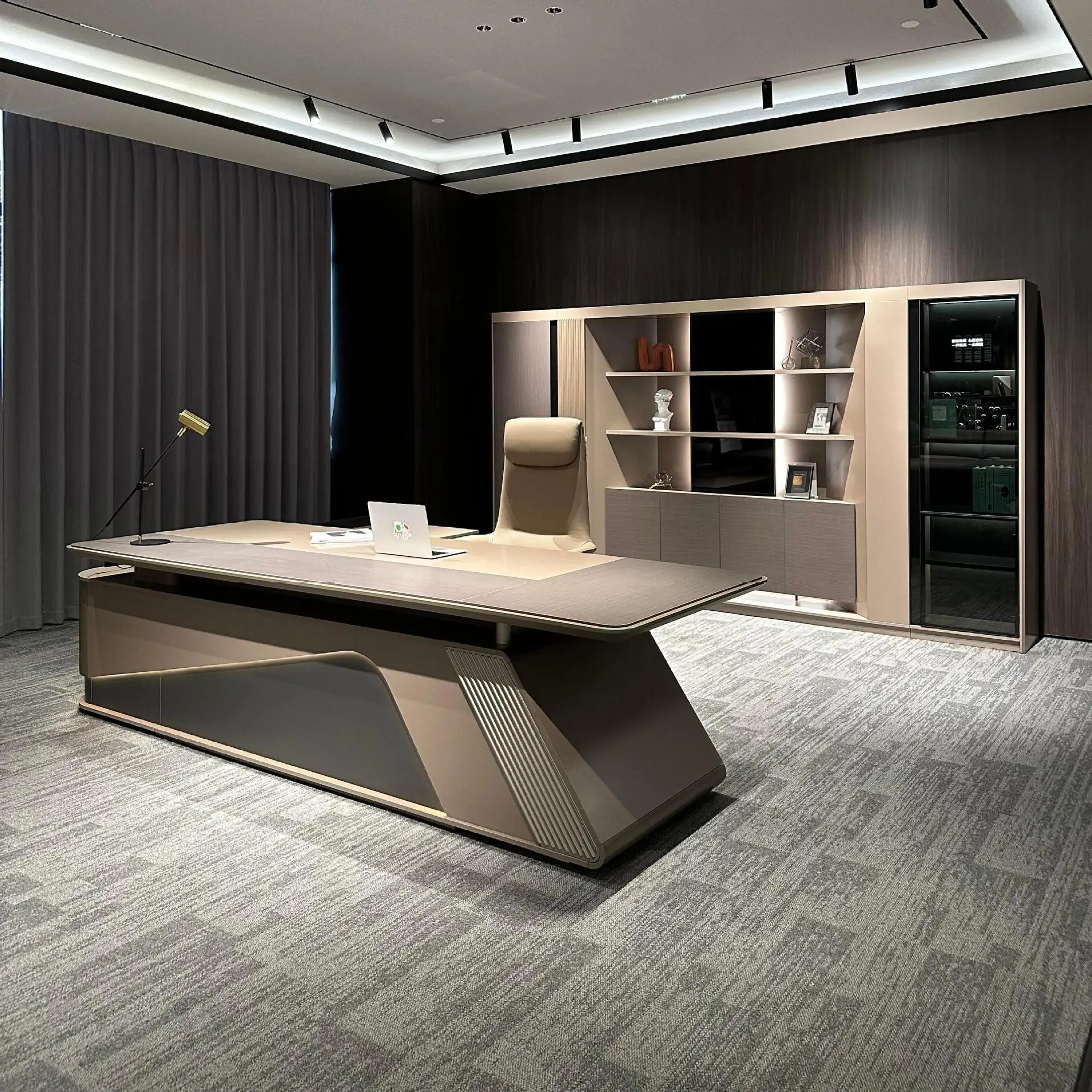 

Письменный стол Boss President Chair Person Desk Senior Sense Head Desk Manager Office Комбинация стульев ffice