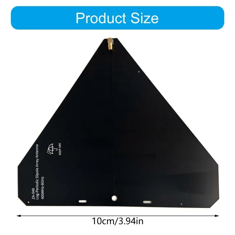 Zeenko 400M-8GHz Logarithmic Periodic Antenna Array Spectrum Analyzer Accessories Receiver ZA-048