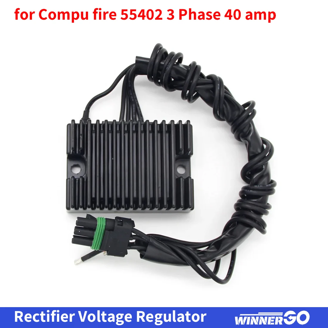 

Регулятор напряжения-выпрямитель для Compu-Fire 40A 55402, 3-фазные системы зарядки 60-3337 CompuFire, модифицированный гоночный автомобиль, мотоцикл