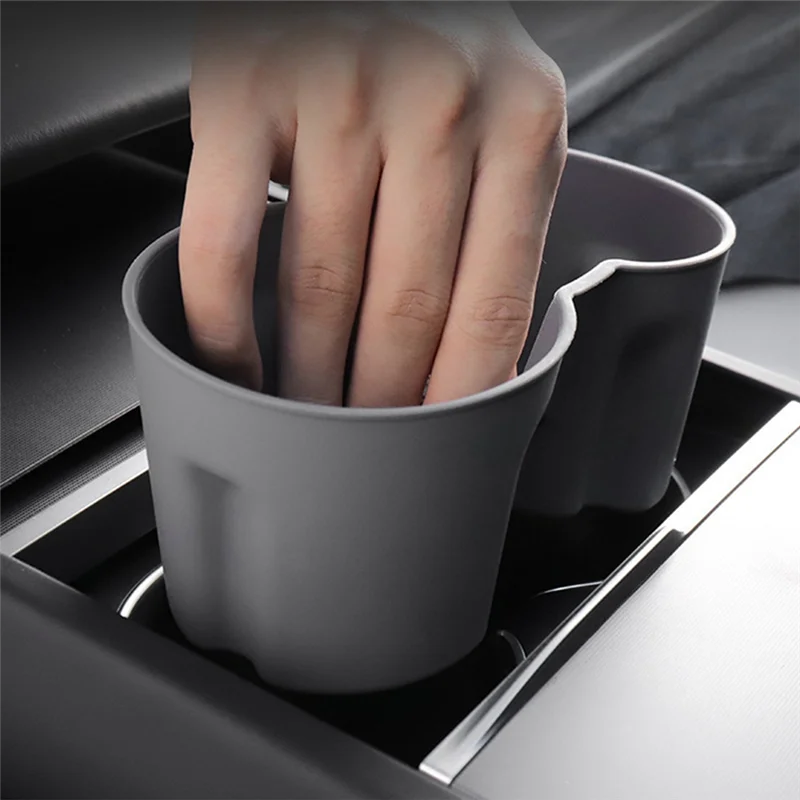 

Держатель для чашки GOOD-Drink для Tesla New Model 3+, подлокотник с центральным управлением, фиксированный держатель для чашки с водой, слот для хранения для модели 3