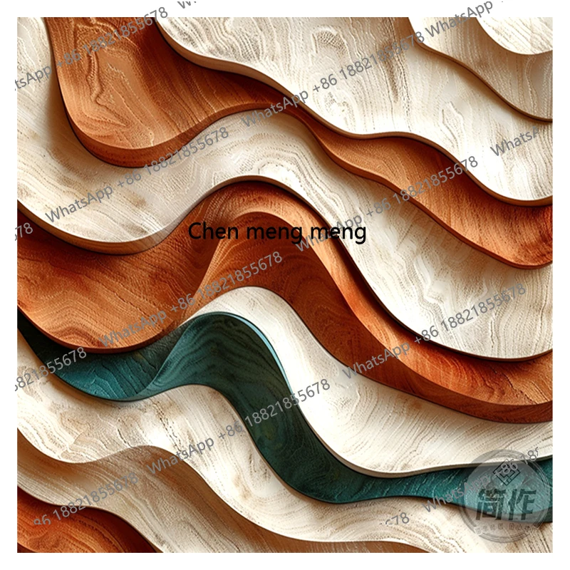 Nowoczesny, luksusowy obraz reliefowy do salonu, obraz z rzeźbieniami w drewnie do sypialni, obraz 3D do jadalni