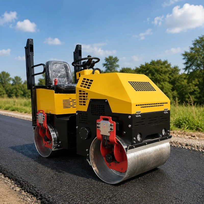 Road Roller Compactor Machine Self Propelled Drive Customized Easy Control Machine for Courtyard Road and Factory Ground