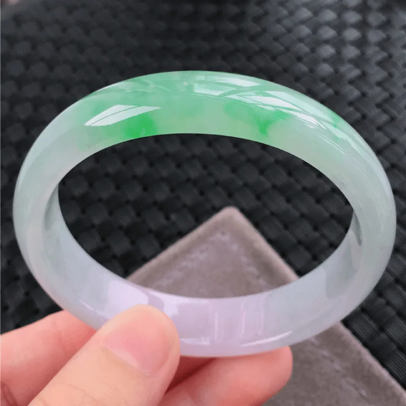 

Natural Myanmar Jade Jade 54mm-62mm bracelet Princess jewelry bracelet send mom send girlfriend gift