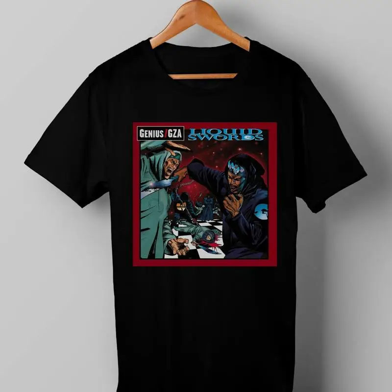 

Винтажная футболка в стиле хип-хоп Genius Gza Liquid Swords, размер S 5Xl
