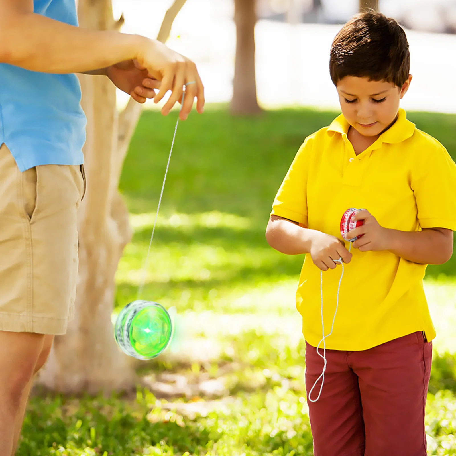 10 قطعة من كرات اليو البلاستيكية المضحكة كرات صغيرة لحفلات أعياد الميلاد تحسين التنسيق المرونة هدية لجميع الأعمار