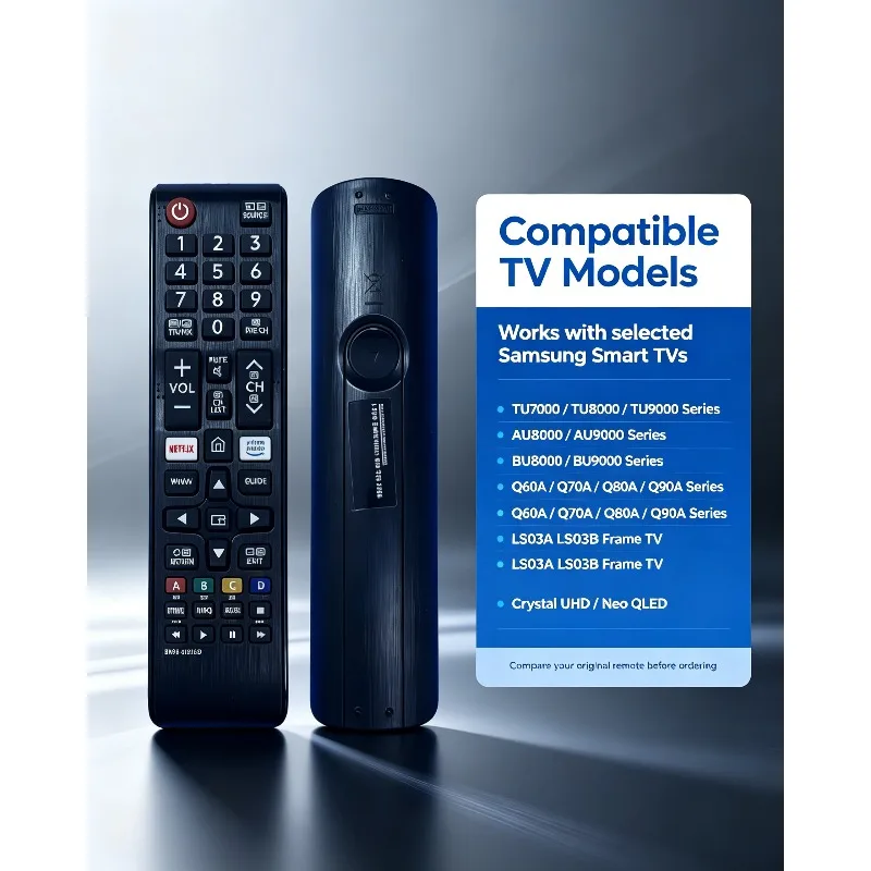 Suitable for Samsung LCD Smart TV Remote Control NETFLIX Pimeime Video BN59-01315D