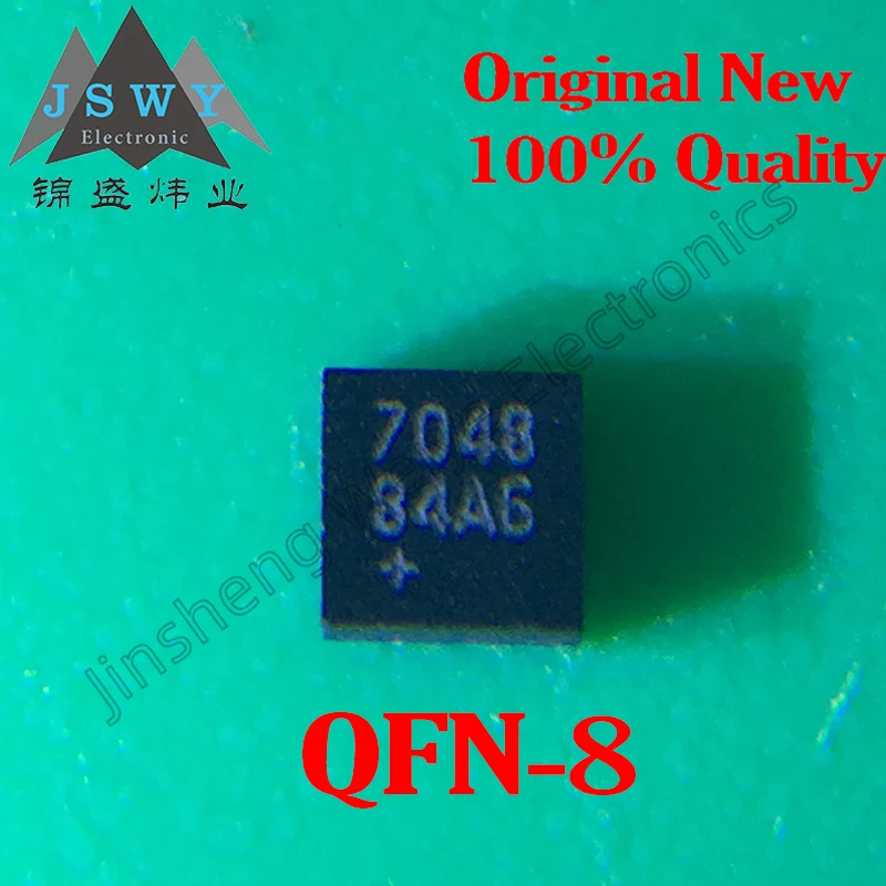 (1/5 pieces) MAX17048G+T10 MAX17048G Silkscreen 7048 SMD QFN8 Battery Management Chip IC 100% Brand New Electronics Spot