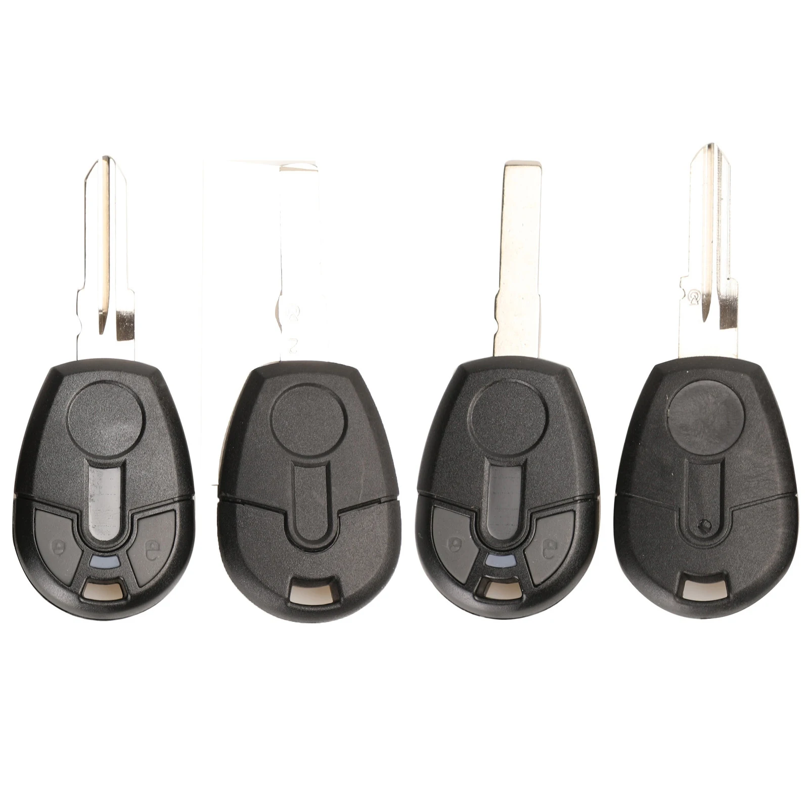 

jingyuqin New Remote Car Key Shell Case Blank For Fiat Transponder Fob Cover with blade Part