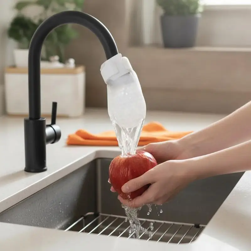 10Pcs Faucet Filter Cotton,Anti-splash Removes Sand Filters With T-strap ,Water Purification Socks For Tap Water Rust Removal