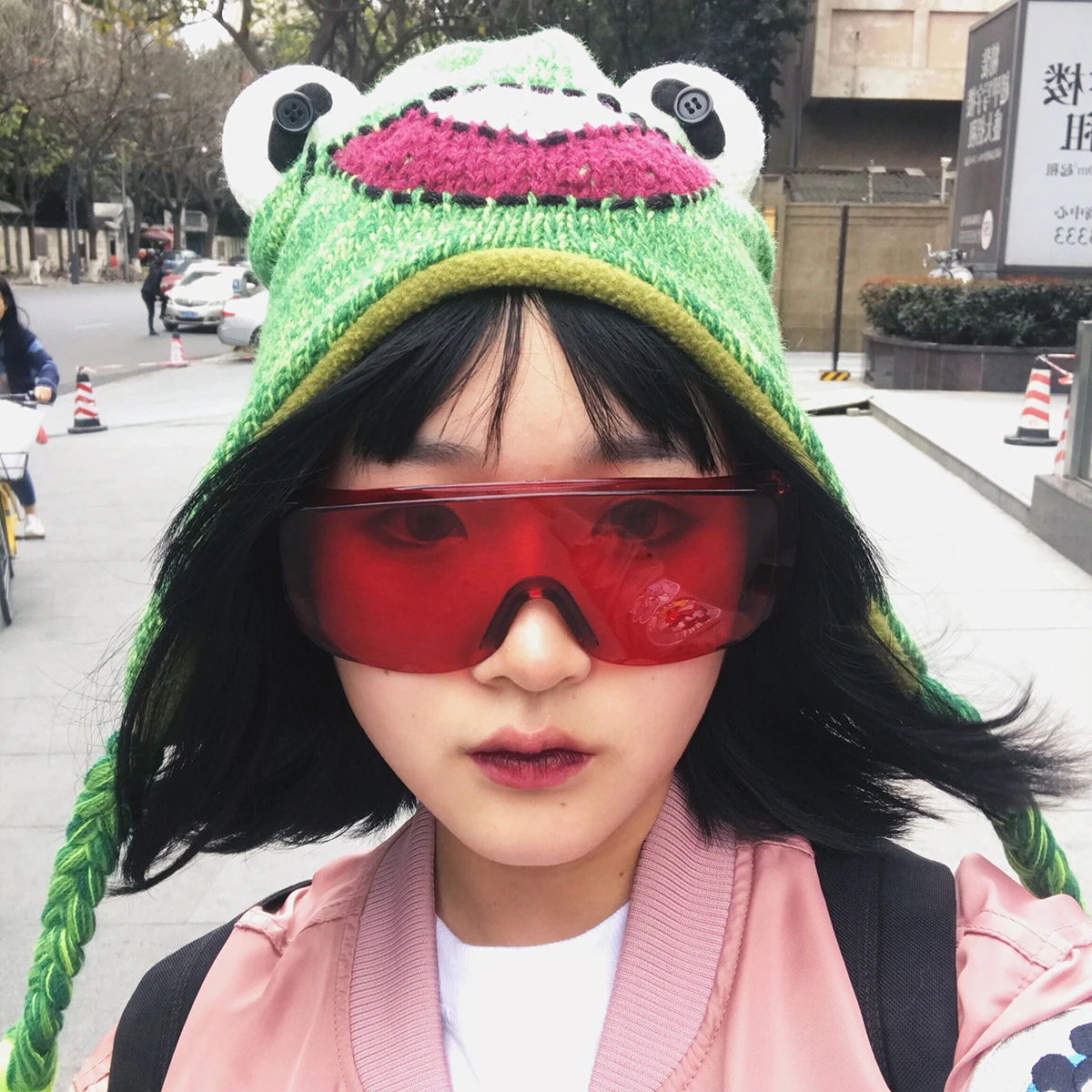 

Windproof Goggles Colorful Shutters Glasses Protective Blinds Anti-fog Multifunctional
