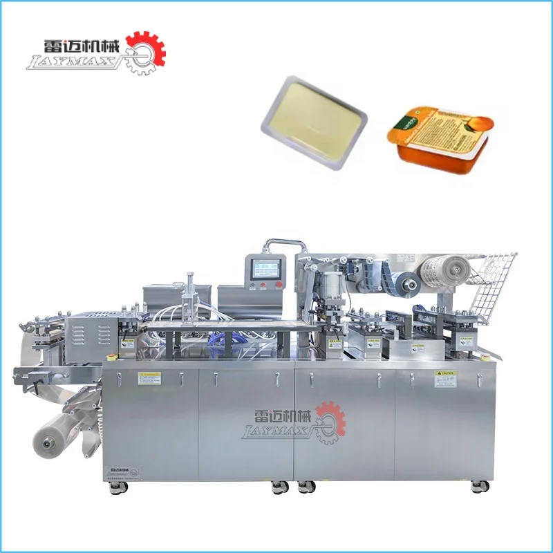 

DPP 80 Fully Automatic Electric Butter and Liquid Food Packaging Machine for Jam Sauce Chili Heating Filling Blister Packings