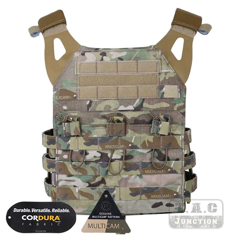 Emersongear Tactical Plate Carrier Vest Emerson Lightweight Vest Body Armor + Plates Tactical Gear