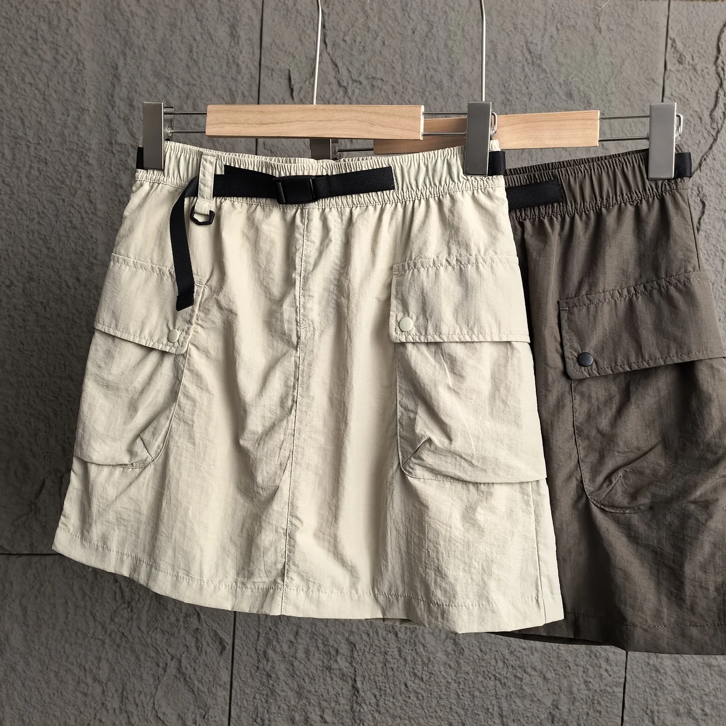 Saia ortods esportiva série montanha ao ar livre qui seco respirável à prova d'água cintura bule design saia de trabalho