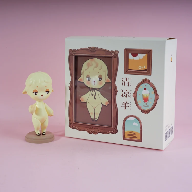 

Оригинальные крутые и освежающие фигурки овечек In Spot: Четвертая серия овечек с изменяемыми нарядами, игрушки-фигурки, подарок