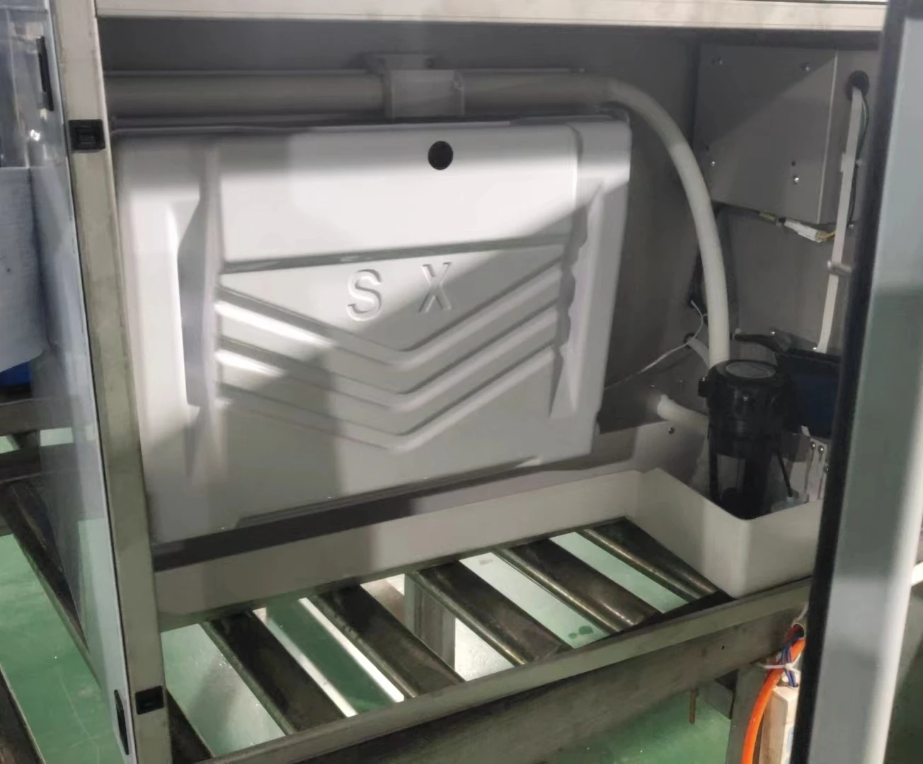 صانع آلات صنع الثلج الرخيصة 300 كجم يستخدم صانع الثلج المكعب للأغراض التجارية