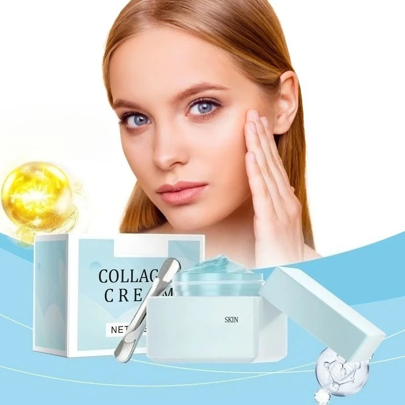 

Collagen Protein Facial Cream Gentle Moisturizing, Hydrating,Hydrating and Firming Skin,Smooth and Nourishing Facial Cream