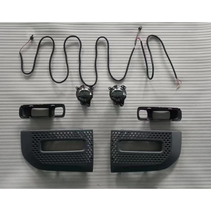 

Применимо Подходит для Defender 110/90 2020-2022, детали кузова автомобиля, комплект противотуманных фар с низким уровнем спецификации и высоким уровнем зрения