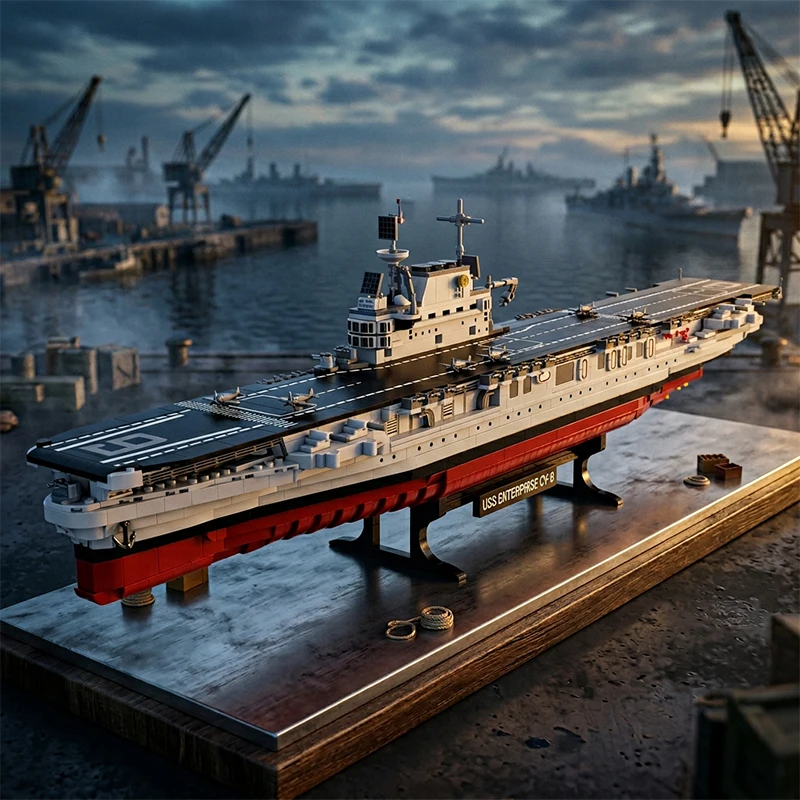 Наборы строительных блоков USS – обзор и цена Model Kit Uss Enterprise