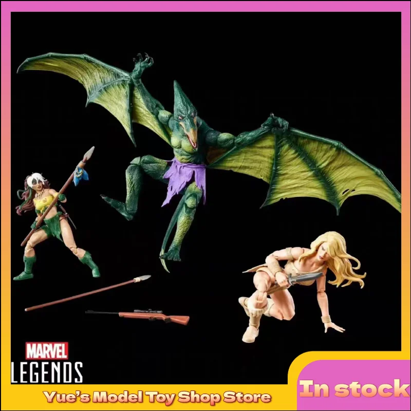 

【In Stock】Hasbro Marvel SDCC Limited Shanna Rakshasa Winged Dragon Man 3-Pack Action Figure Animation Model Toy Collection Gift