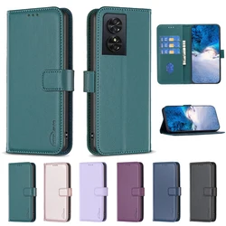 TCL50SE Case Leather Wallet Flip Case on For TCL 50 SE XE XL 5G 502 40 NxtPaper 405 30 40SE 305 306 Coque Fundas Shell 2024 Capa