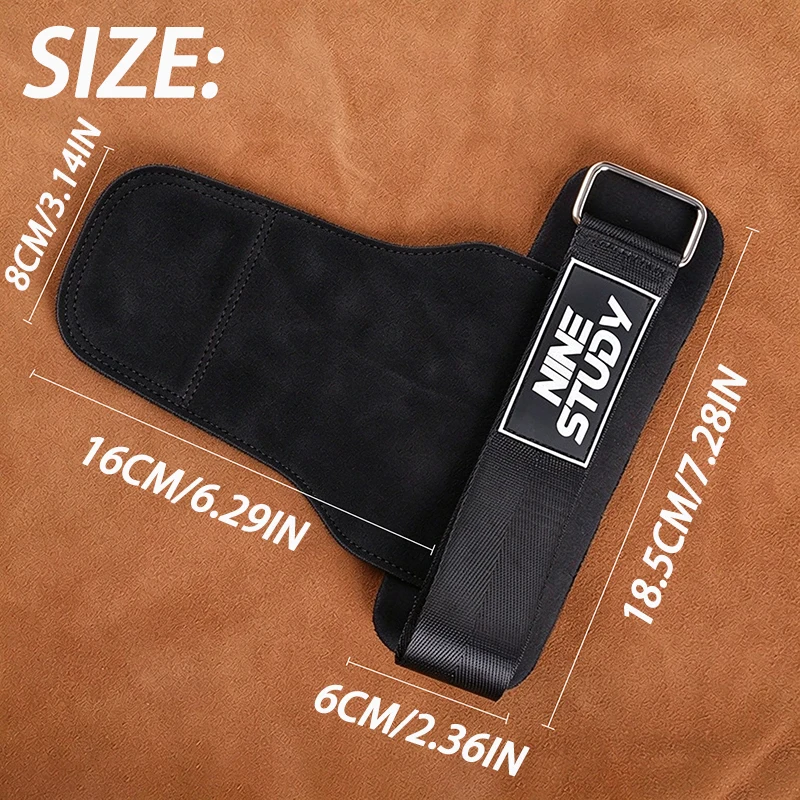 Fitness Pull-up Assist Belt Male Pull-up Wrist Grip Belt Wrist Support Gloves Bench Push-pull Back Auxiliary Horizontal Bar