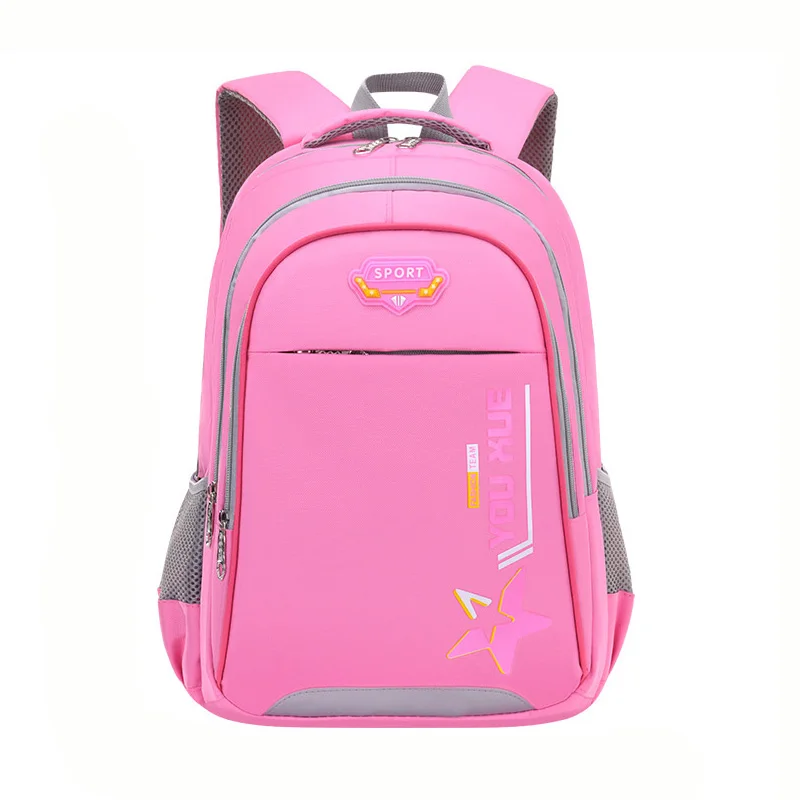 

Children Girl Backpack School Bag Pink For Kid Child Teenage Schoolbag Primary Lightweight Kawaii Cute Waterproof High Capacity