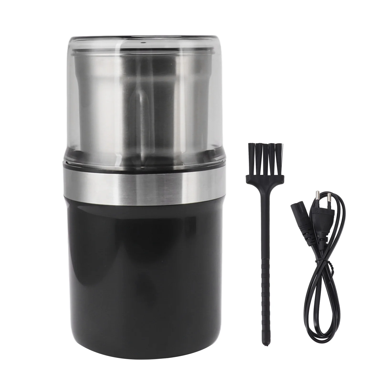 

Electric Coffee Mill 100g Capacity Multi Functional High Speed Small Electric Grinder Single Blade Cup for Spice for Cereals