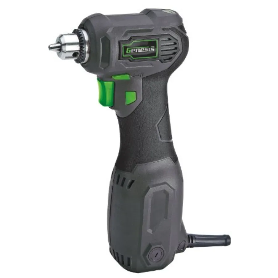 

GCQD38A 3.5 Amp 3/8" Variable Speed Close-Quarter Drill with Non-Slip Grip