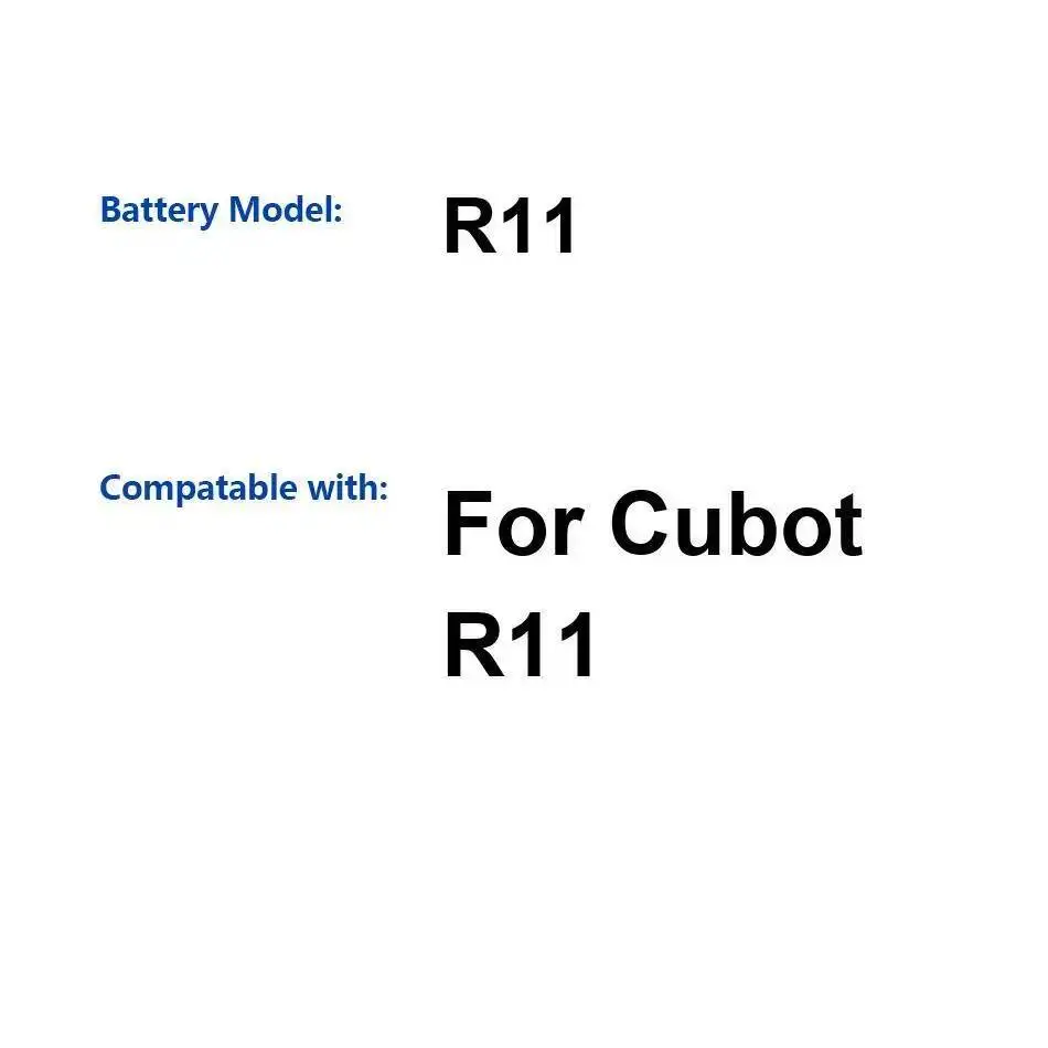 

Аккумулятор мобильного телефона для Cubot R11, стабильный, 3200 мАч