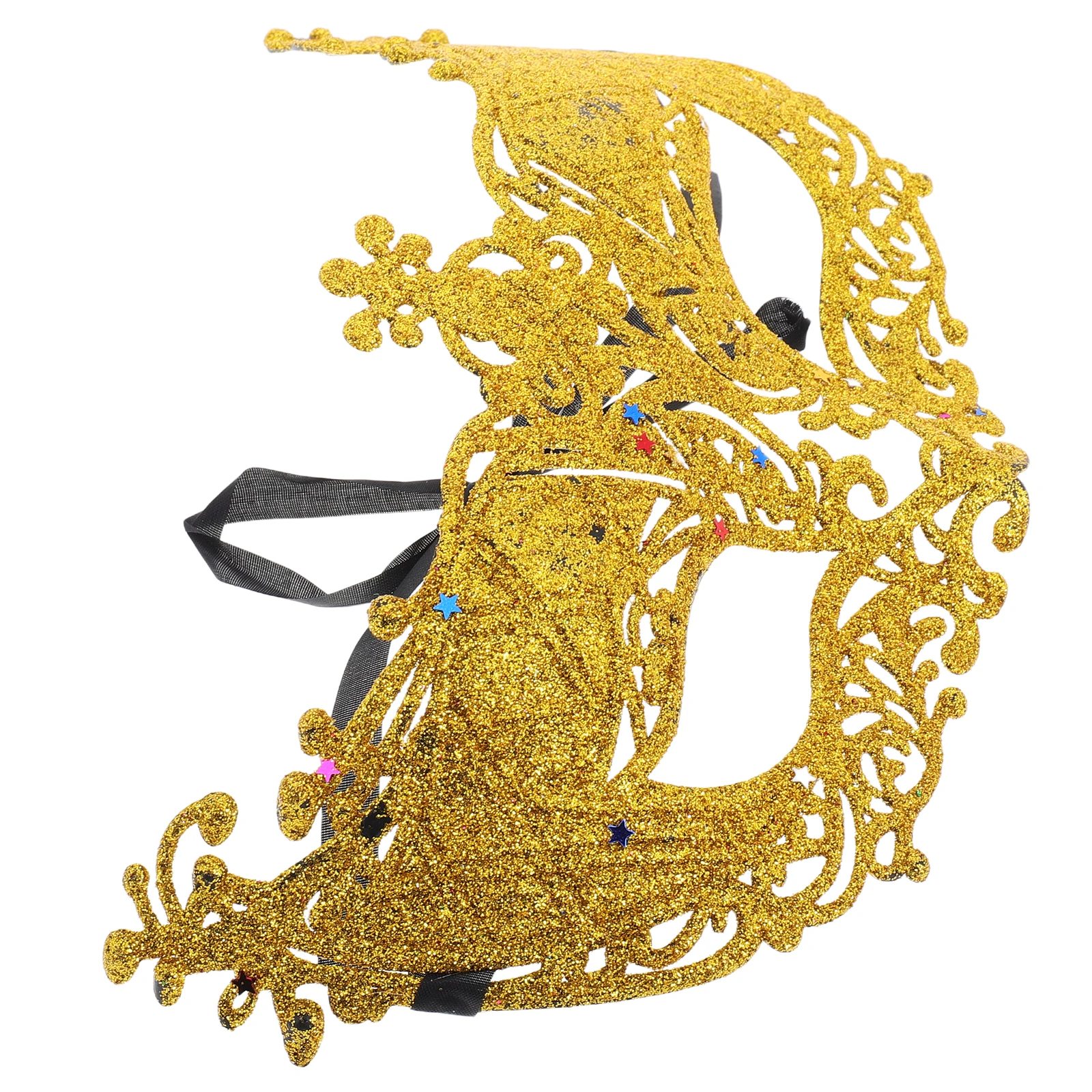 

Carnival Mask for Masquerade Party Costume Ball Women Plastic Lightweight Comfortable Fit Halloween Prop Decorative