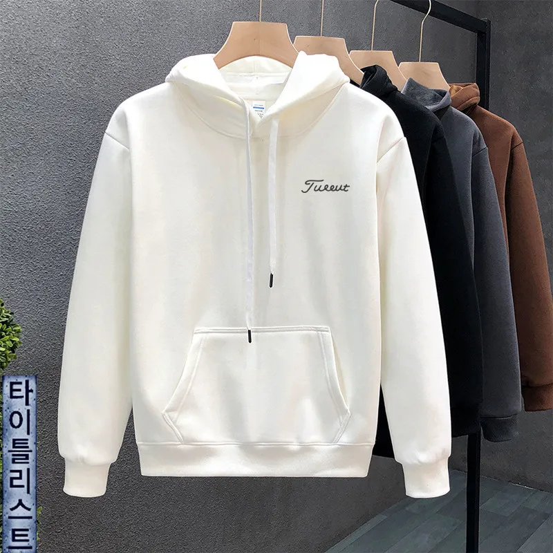 

골프용품 Couple Style Luxury T-shirt Men's Golf Wear 2024 Autumn New Hooded Coat Pure Cotton Top Korean Golf Clothing Men Golf Tee