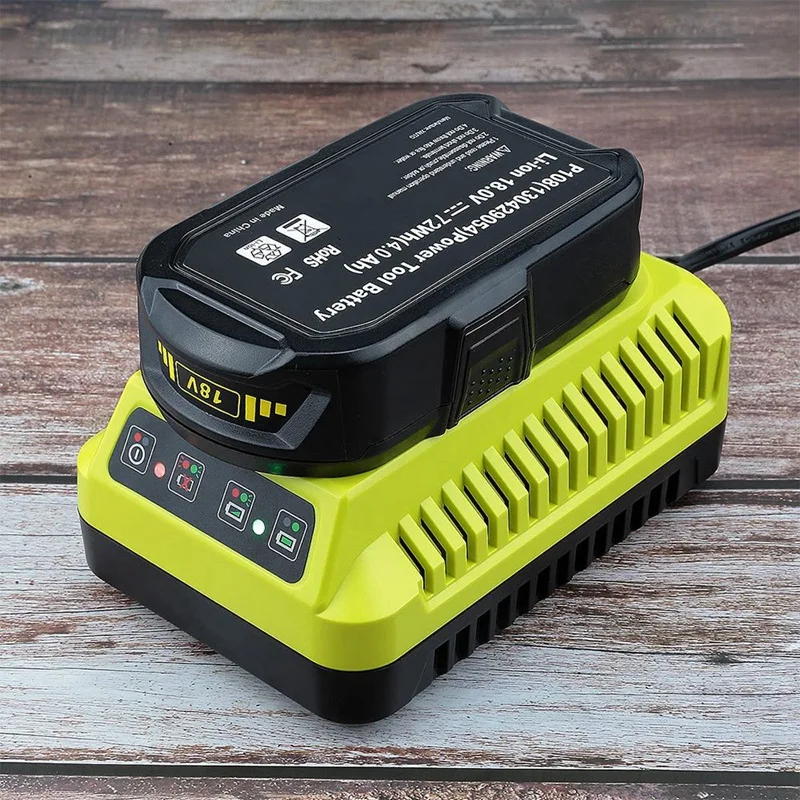 P117 Battery Charger For Ryobi 12V-18V NI-CD NI-MH Li-Ion Battery For Ryobi P102 P103 P104 P105 P107 Battery