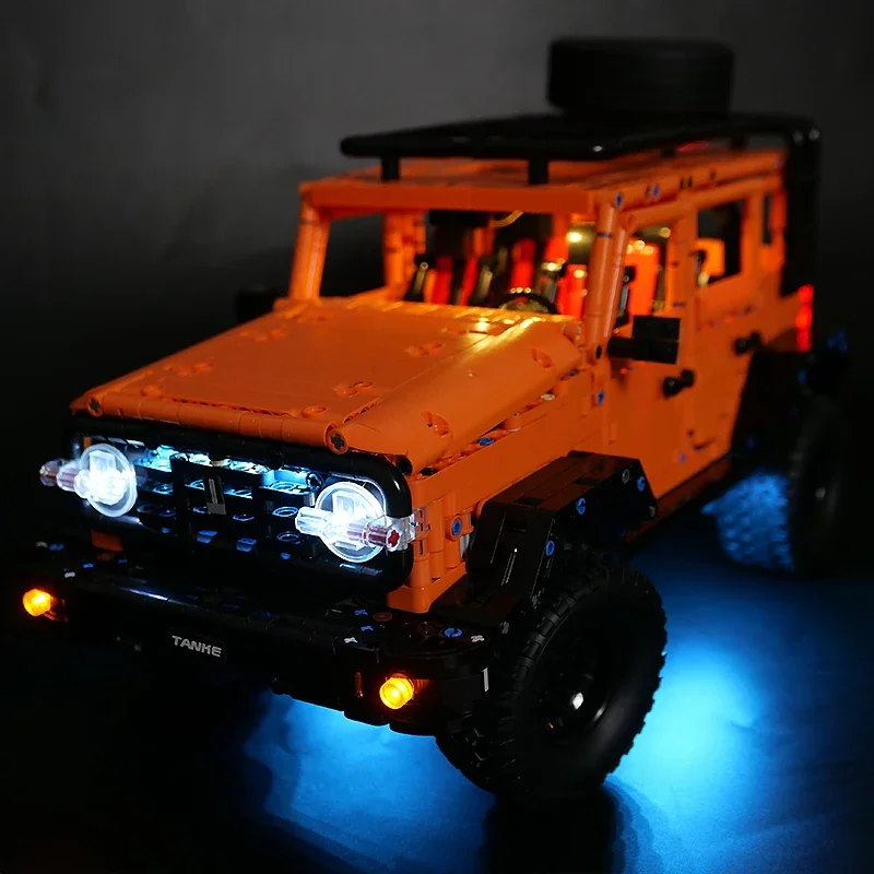 DIY RC LED Light Kit For LEGO T5015 Technical Sports Car  (Only LED Light,Without Blocks Model)