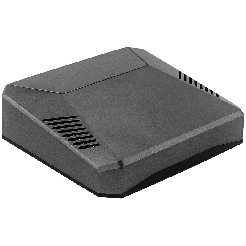 Raspberry PI 4B aluminum alloy case, built-in temperature-controlled fan with expansion plate, metal ARGON ONE protective case