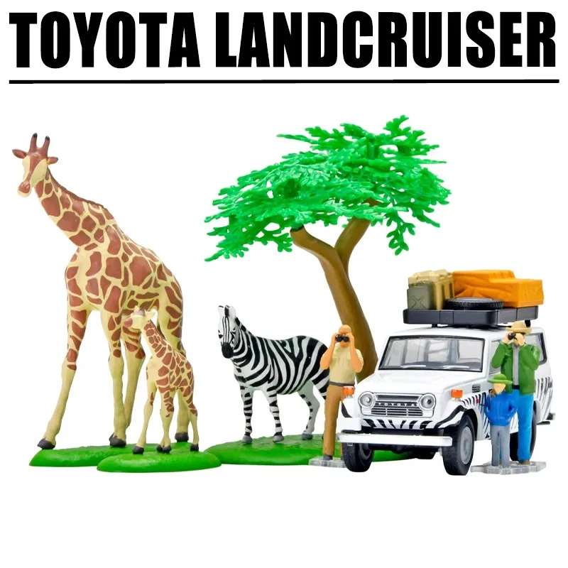 

TAKARA TOMY Tomica 1/64 TLV Car Snap 28a TOYOTA LANDCRUISER Игрушка из сплава Автомобиль Литая под давлением металлическая модель подарки
