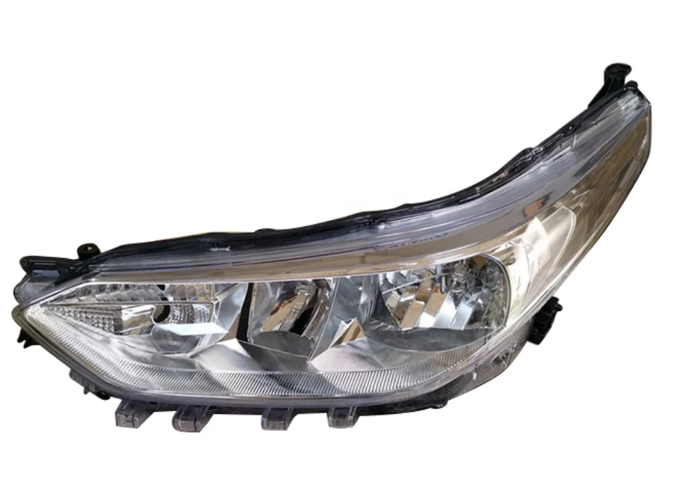 1 قطعة كشافات سيارة الوفير لتويوتا يارس المصباح 2017 ~ 2018y اكسسوارات السيارات رئيس مصباح يارس الضباب الخفيف