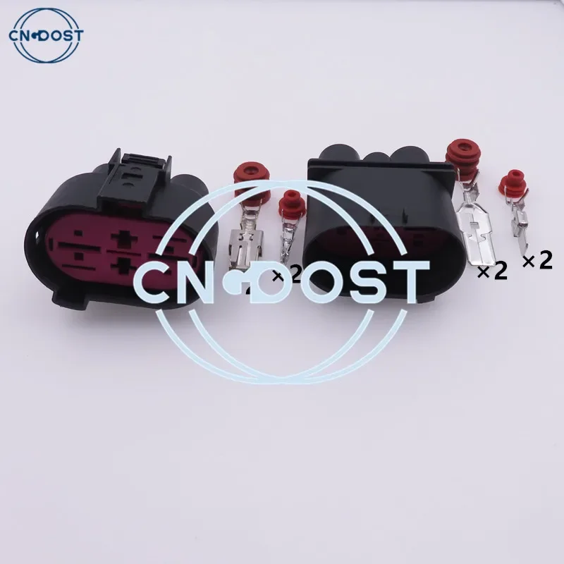 

4 Pin 1J09064 1J0906444 1J0906234 AC Assembly Car Cable Socket Fan Plugtor For VW Passat B7 Tiguan Golf Skoda Octavia Yeti Audi