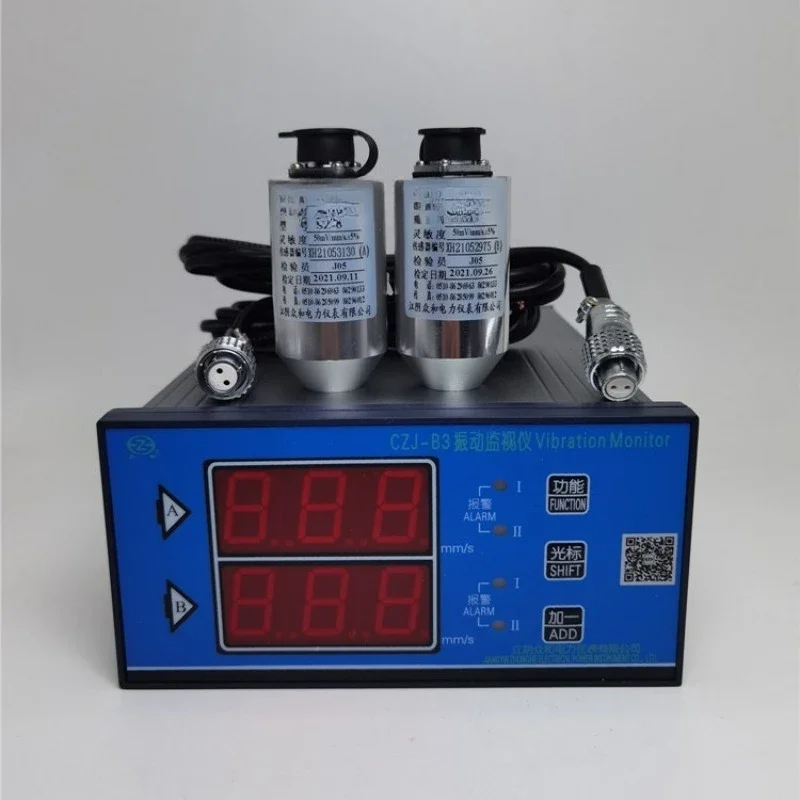 CZJ-B2G CZJ-B3G CZJ-B4G Wall-mounted vibration intensity monitor, monitor